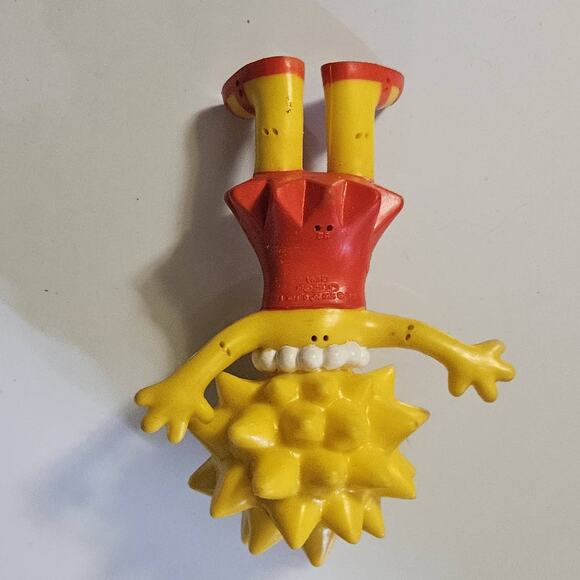 1990 Lisa Simpson The Simpsons Bendable Action Figurine - Picture 2 of 2